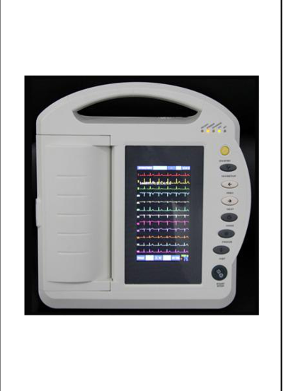 12 Channel ECG Machine